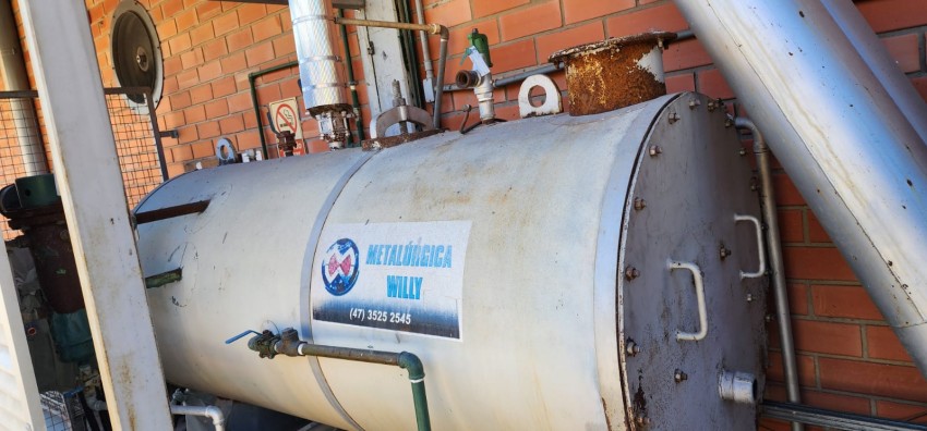 Caldeiras a g�s/�leo, 200 Kg vapor hora