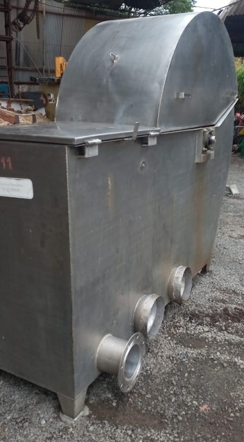 Peneira rotativa em ao inox