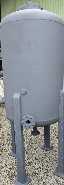 Tanque descarga de fundo de caldeiras 800litros marca alboorg