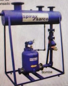 Bomba para condensado MFP14 Spirax Sarco (skid) Recuperao de vapor