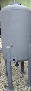 Tanque descarga de fundo de caldeiras 800litros marca alboorg